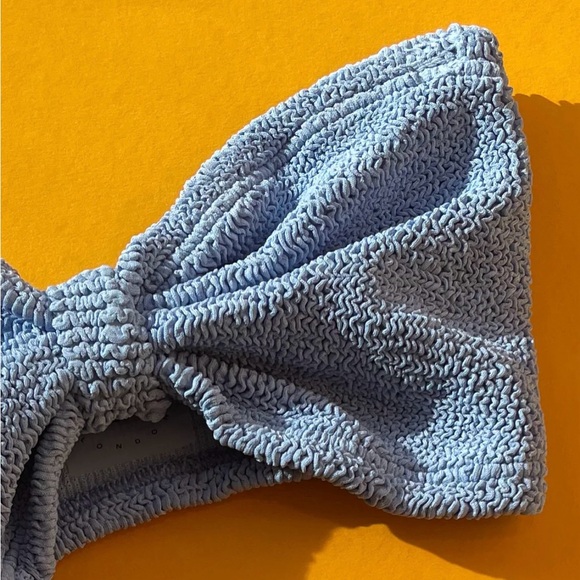 NWT Hunza g tina bikini in cornflower - Picture 7 of 12